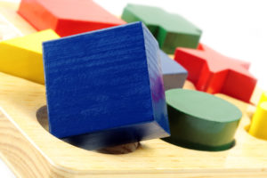 a square peg in a round hole